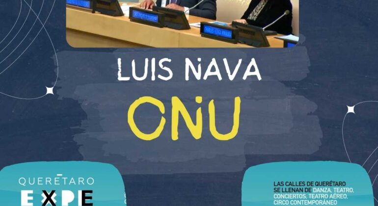 Luis Nava en la ONU