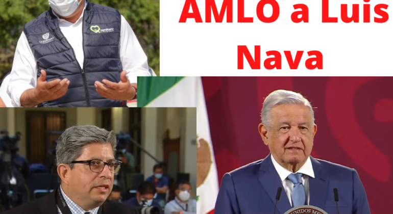 Luis Nava en la mañanera