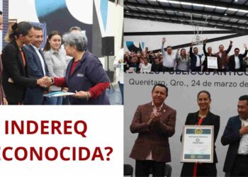 INDEREQ recibe «reconocimiento» como dependencia «anticorrupción» ! genera críticas por falta de acciones contra el acoso laboral y sexual.