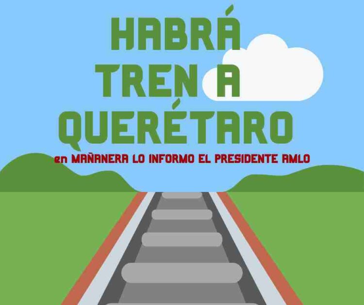 Propone a empresa ferroviara Tren de pasajeros a Querétaro