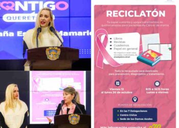 Alianza para la Detección de Cáncer de Mama y Reciclaje Solidario en Querétaro