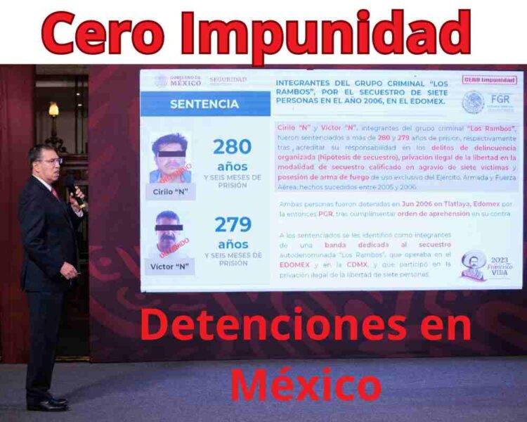 Detenciones en México