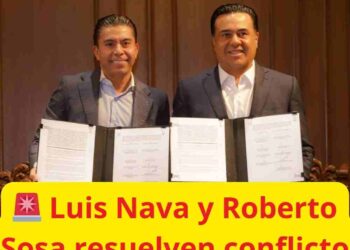 🚨 Luis Nava y Roberto Sosa resuelven un conflicto
