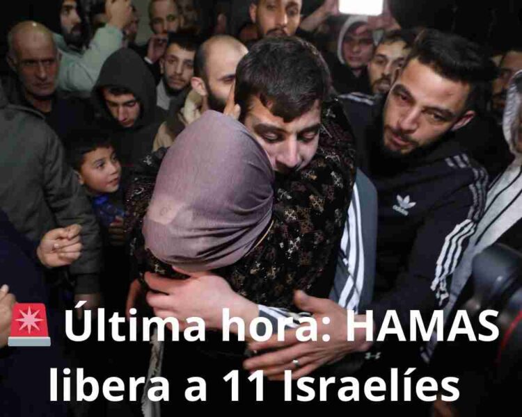 ? Última hora: HAMAS libera a 11 Israelíes