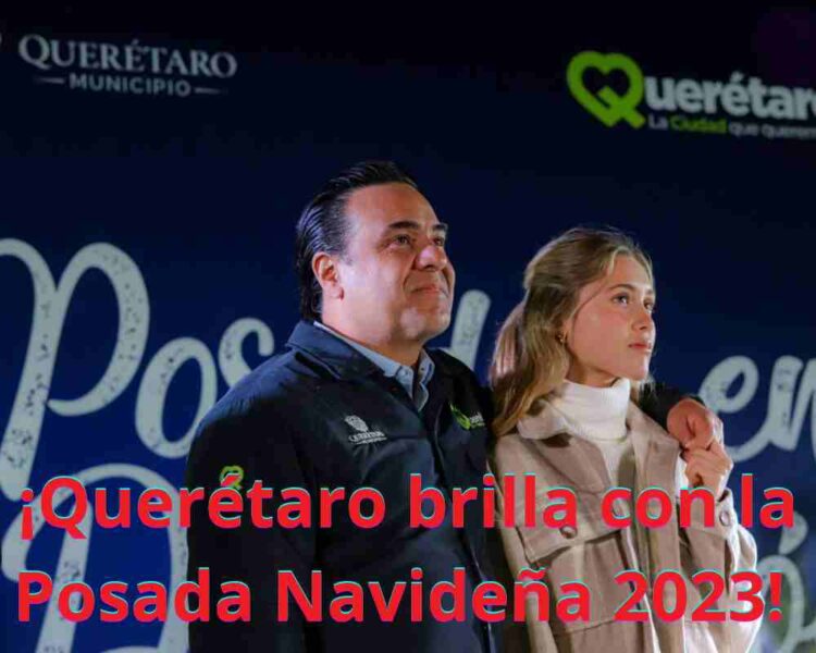 ¡Querétaro brilla con la Posada Navideña 2023! Luis Nava lidera una noche de unidad y festividad en el Centro Histórico. #NavidadQuerétaro #Posada2023