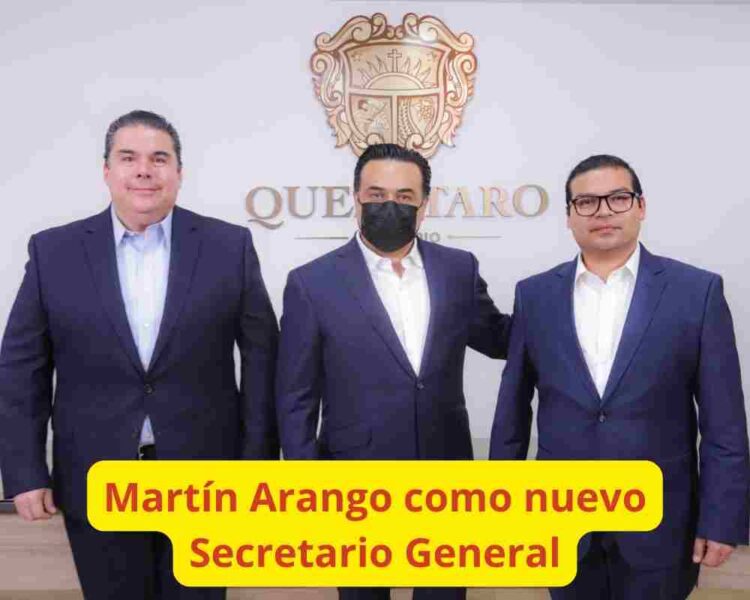 Martín Arango como nuevo Secretario General