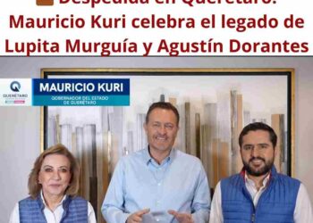 Mauricio Kuri agradece a Lupita Murguía y Agustín Dorantes