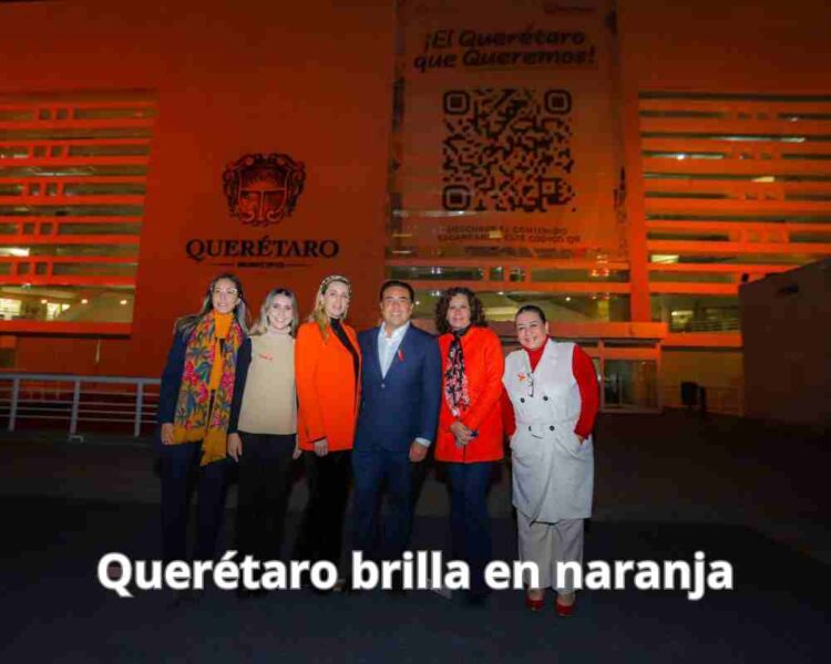 Un resplandor naranja en Querétaro ilumina el camino hacia un futuro sin violencia para las mujeres