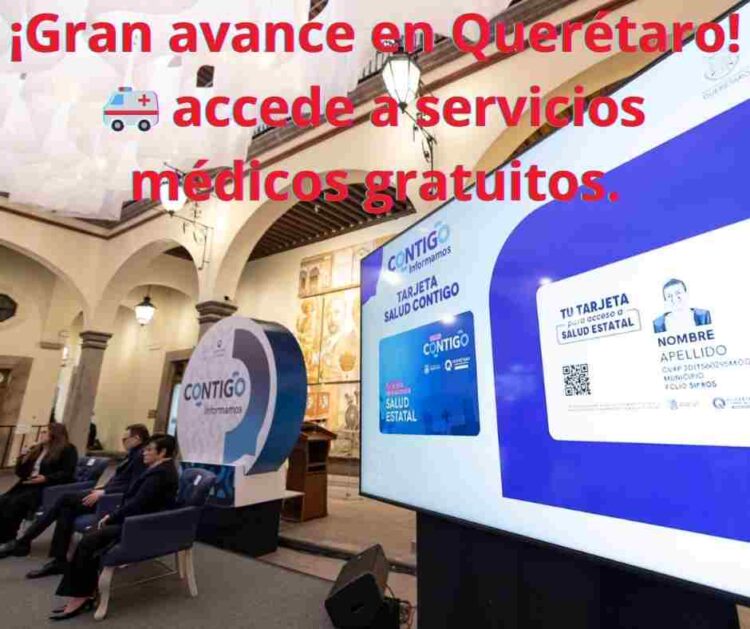 ¡Gran avance en Querétaro! 🚑 Con la Tarjeta Salud Contigo, accede a servicios médicos gratuitos. ¡Salud para todos! #SaludContigoQuerétaro