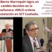 🔴 Alberto Marroquín logra un cambio decisivo en la mañanera: AMLO ordena reinstalación en SCT Coahuila.