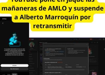 Suspenden youtube Video de la Mañanera de AMLO y Amenaza con Más!