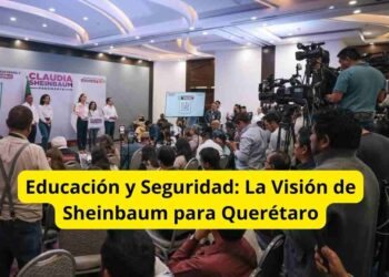 ¡Transformando Querétaro! Claudia Sheinbaum presenta un plan de educación y seguridad para recuperar a la juventud. #FuturoSeguro