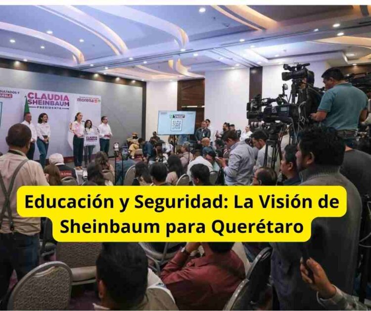 ¡Transformando Querétaro! Claudia Sheinbaum presenta un plan de educación y seguridad para recuperar a la juventud. #FuturoSeguro