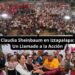 Claudia Sheinbaum en Iztapalapa: Un Llamado a la Acción