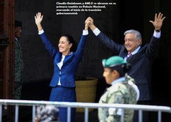 El Abrazo de Claudia Sheinbaum y AMLO Marca el Inicio de la Transición