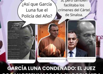 García Luna: Condenado como el Chapo por el juez que reveló su doble vida