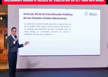 Jueces violentan leyes: Sheinbaum defiende reforma al Poder Judicial