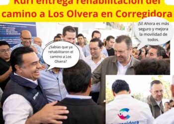 Transformación vial! Mauricio Kuri entrega la obra de rehabilitación del camino a Los Olvera. Descubre cómo esta obra impacta la vida de miles de queretanos.