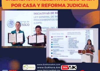 Sheinbaum impulsa Salud Casa por Casa y avanza reforma judicial