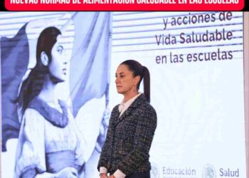 Lineamientos de vida saludable: Claudia Sheinbaum transforma la alimentación escolar