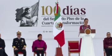 Claudia Sheinbaum rinde informe por los primeros 100 días de gobierno: “Con el pueblo todo, sin el pueblo nada”