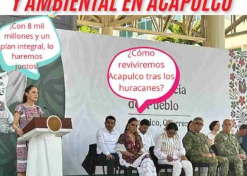 🌊 Transformación histórica: Sheinbaum apuesta 8 mil millones por Acapulco