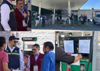 ⚠️ Encerrados y en rebeldía: empleados de gasolinera en Querétaro bloquean inspección