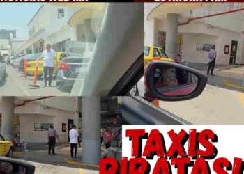 ¿Y los piratas, qué? AMEQ opera módulo en TAQ, pero ignora el transporte ilegal