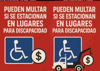 Respeta o paga: sanciones por estacionarte en espacios reservados para personas con discapacidad