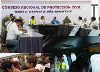 Oaxaca tras el desastre: Sheinbaum coordina apoyos y reconstrucción