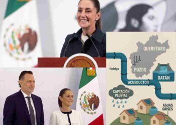 Sheinbaum contradice a morenistas queretanos: “Sí es posible potabilizar agua residual, pero con normas”