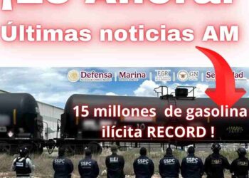 Récord histórico: 129 carrotanques y 15.4 M L de huachicol retenidos en Coahuila