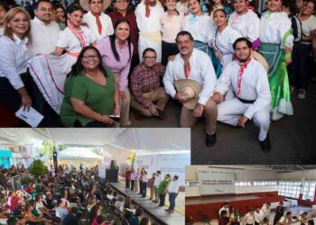 Claudia Sheinbaum inaugura centro de becas en Celaya y anuncia nuevas escuelas y servicios de salud