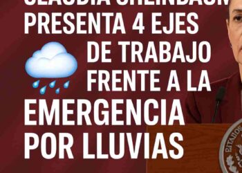 🔥 «No ha terminado la emergencia»: Sheinbaum y su estrategia contra el diluvio federal