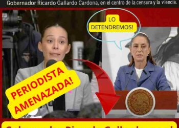 🛑 “Me quisieron callar con balas”: periodista acusa a gobierno de Gallardo en plena mañanera 😡