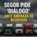 Segob prende las alarmas y pide “diálogo” ante amenaza de bloqueos de transportistas