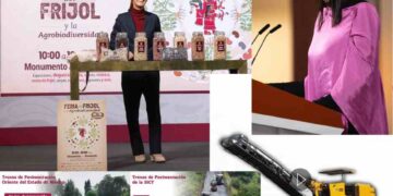 🚧 “¡Gobierno del pueblo!”, grita Sheinbaum al entregar trenes de pavimentación en Edomex… ¿pero llega el bienestar donde más duele?