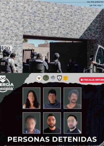 ⚠️ Armas, droga y un inmueble asegurado: Querétaro revienta puntos rojos con megaoperativo
