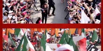 “¡No vencerán al pueblo ni a su Presidenta!”: el mensaje fulminante de Sheinbaum en el Zócalo