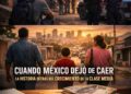 dos realidades de México: la inseguridad y el abandono por un lado, y la posibilidad de progreso, estabilidad y futuro por el otro. Es una imagen poderosa, emocional y simbólica, que refuerza la idea de que el cambio social no se mide solo en cifras, sino en vidas concretas.