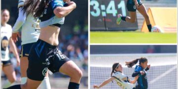 Pumas arranca con autoridad y golea a Querétaro en CU