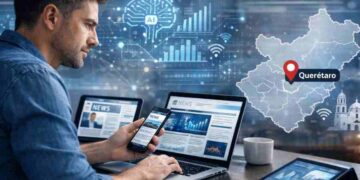 Consumo de noticias digitales en 2025 con inteligencia artificial y enfoque local en Querétaro