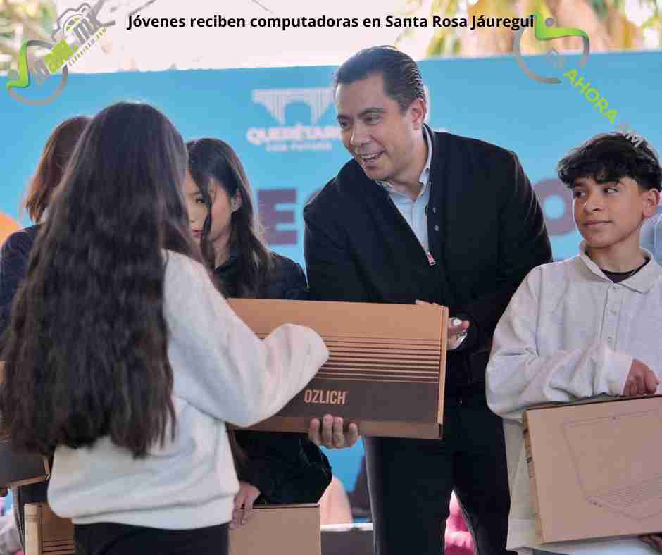 Felifer Macías impulsa futuro digital con mil computadoras