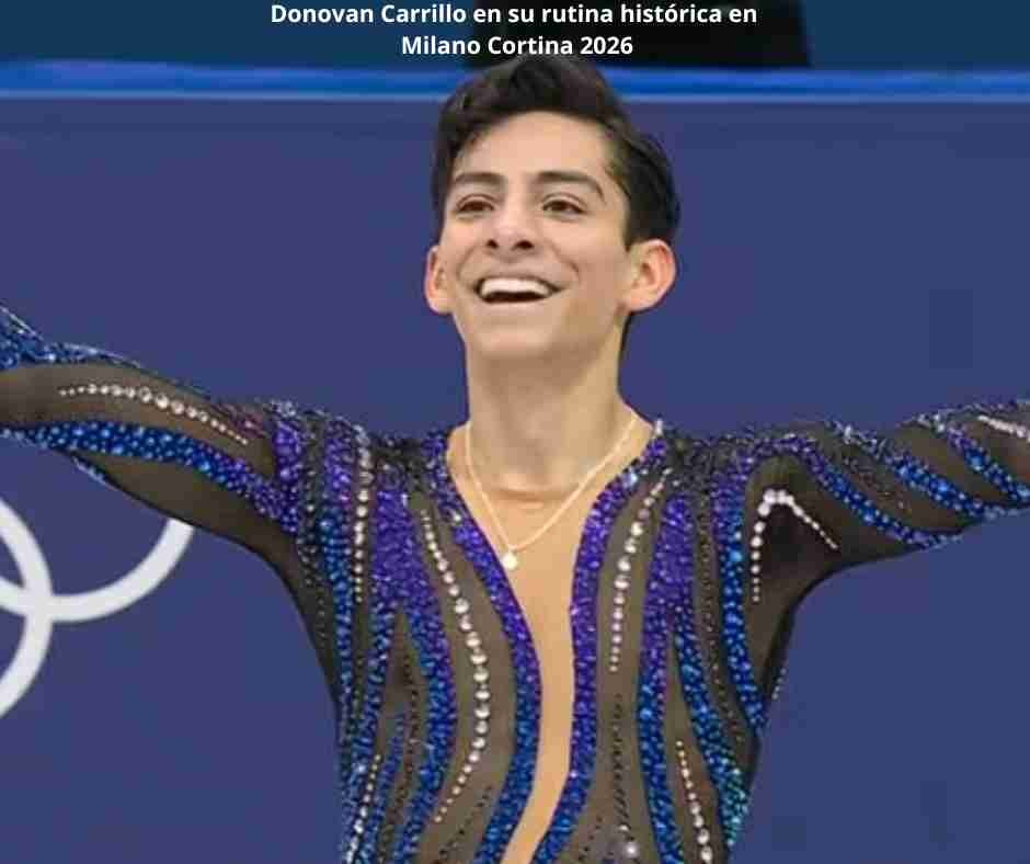 Donovan Carrillo deslumbra y marca época en Milano Cortina