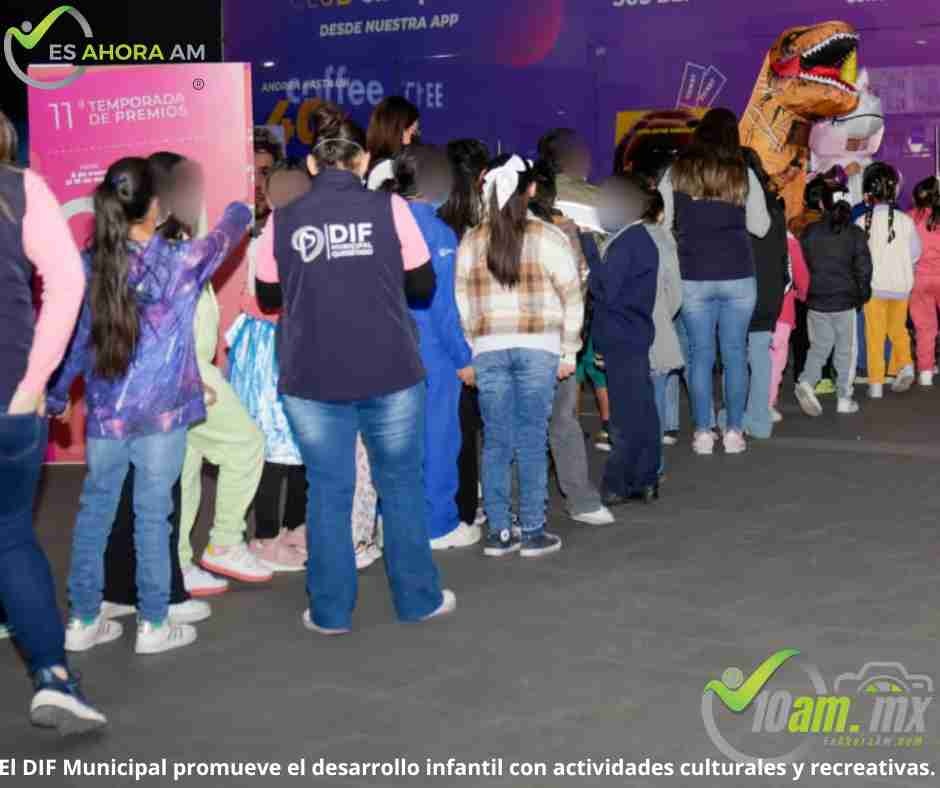 Desarrollo infantil: DIF lleva a niñas y niños al cine