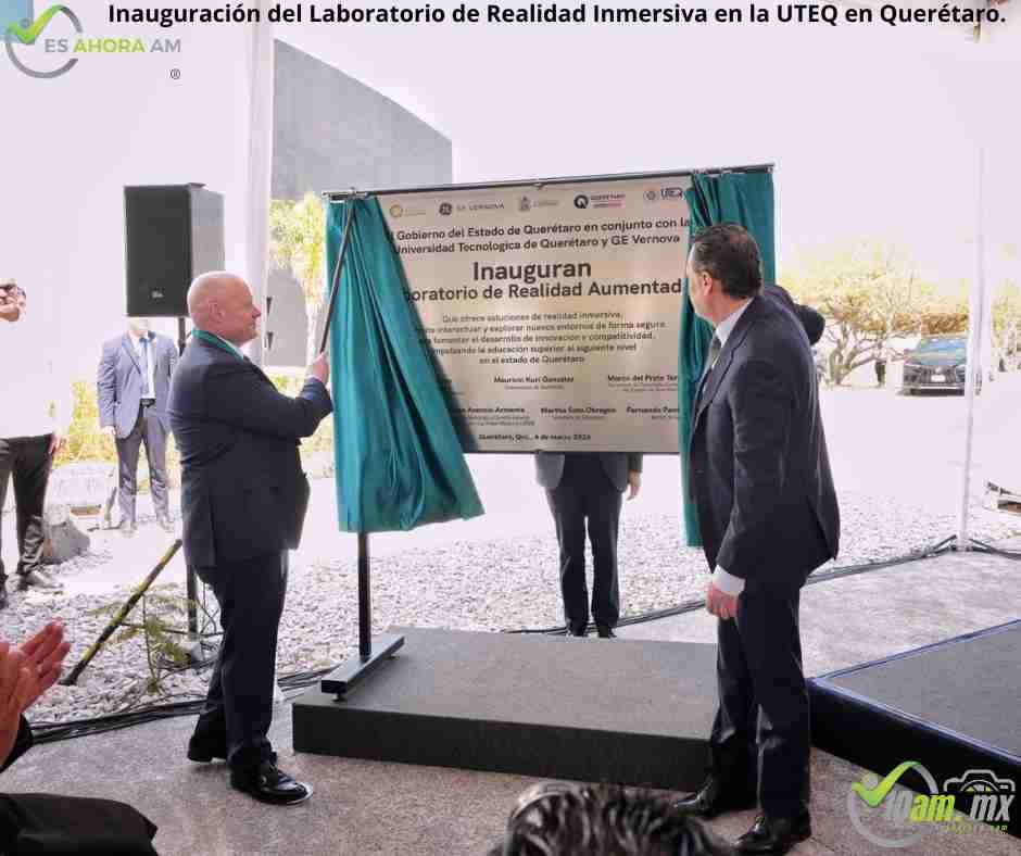 Inauguración del Laboratorio de Realidad Inmersiva en la UTEQ en Querétaro.