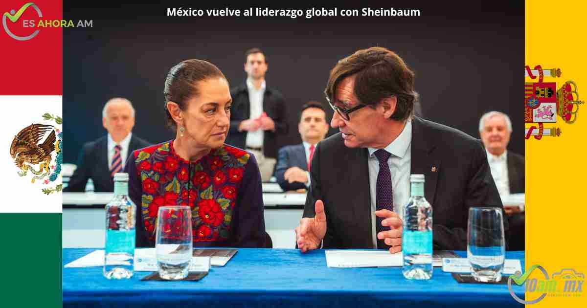 Sheinbaum reabre relaciones con España y lidera bloque