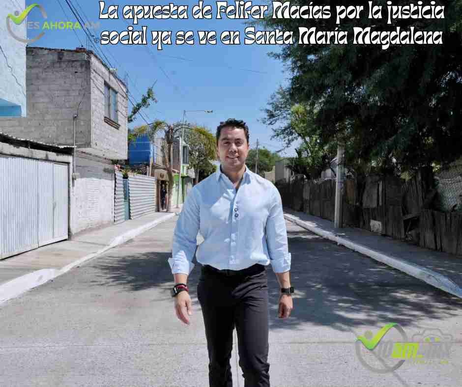 Felifer entrega obra histórica en Santa María Magdalena