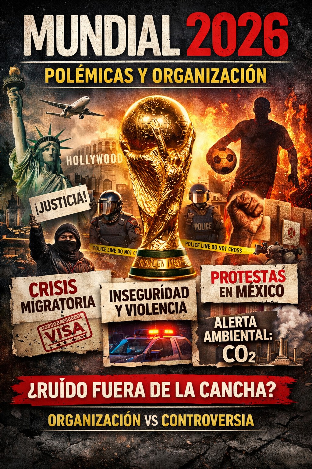 El Mundial más grande de la historia enfrenta crisis fuera de las canchas