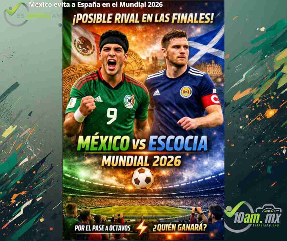 México evita a España y ya tiene rival probable: así cambia su destino en el Mundial 2026